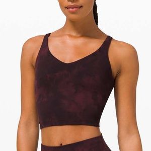 NWT Lululemon Align Tank Diamond Dye Cassis 8